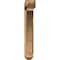 Ekena Millwork Thorton Arts and Crafts Smooth Bracket w/ Offset Brace, Western Red Cedar, 5 1/2"W x 30"D x 34"H BKT0604X30X34THR03SWR - alternate 4